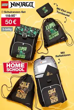 Woolworth LEGO NINJAGO Schulranzen-Set Angebot