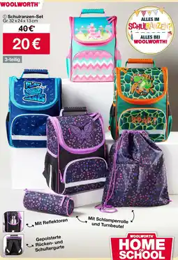 Woolworth Schulranzen-Set Angebot