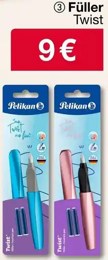 Woolworth Pelikan Füller Twist Angebot