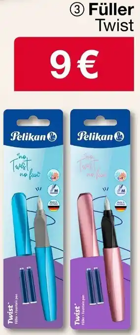 Woolworth Pelikan Füller Twist Angebot