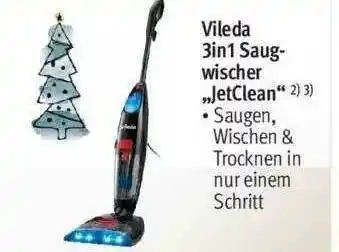 Rossmann Vileda 3in1 Saugwischer „jetclean“ Angebot