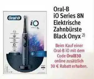 Rossmann Oral-b Io Series 8n Elektrische Zahnbürste Black Onyx Angebot