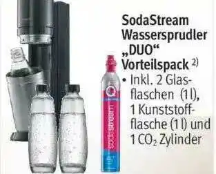 Rossmann Sodastream Wassersprudler „duo“ Vorteilspack Angebot