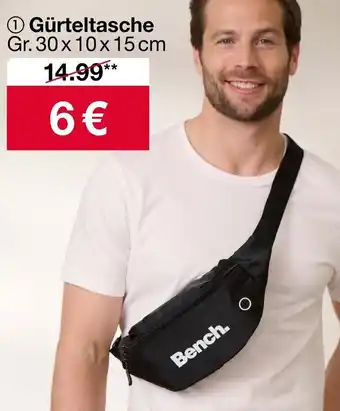 Woolworth Bench Gürteltasche Angebot