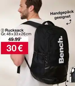 Woolworth Bench Rucksack Angebot