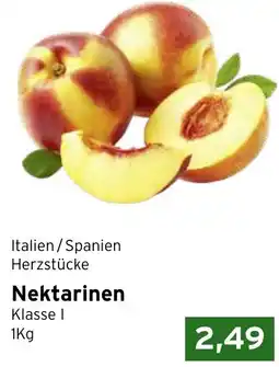 CAP Markt Nektarinen Angebot