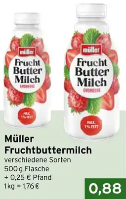CAP Markt Müller Fruchtbuttermilch Angebot