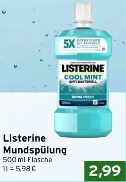 CAP Markt Listerine Mundspülung Angebot