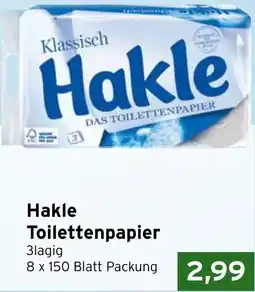 CAP Markt Hakle Toilettenpapier Angebot