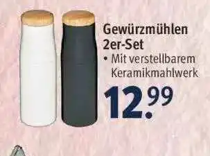 Rossmann Gewürzmühlen 2er-set Angebot