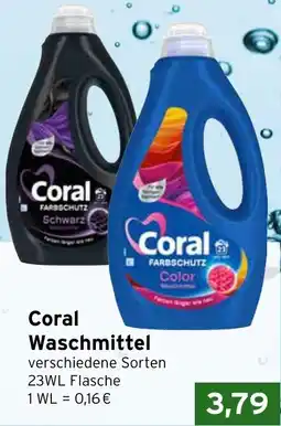 CAP Markt Coral Waschmittel Angebot