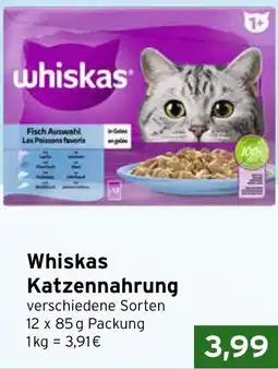 CAP Markt Whiskas Katzennahrung Angebot