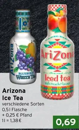 CAP Markt Arizona Ice Tea Angebot