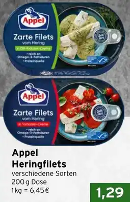 CAP Markt Appel Heringfilets Angebot