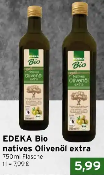 CAP Markt EDEKA Bio natives Olivenöl extra Angebot