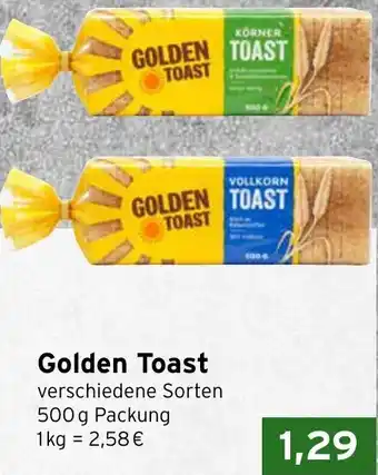 CAP Markt Golden Toast Angebot