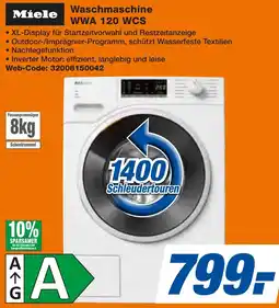 expert Techno Land Miele Waschmaschine WWA 120 WCS Angebot