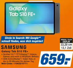 expert Techno Land SAMSUNG Galaxy Tab S10 FE+ Angebot