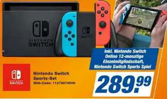 expert Techno Land Nintendo Switch Sports-Set Angebot