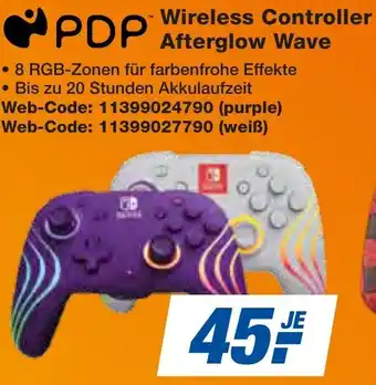 expert Techno Land PDP Wireless Controller Afterglow Wave Angebot