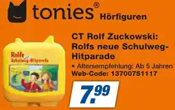 expert Techno Land tonies Hörfiguren CT Rolf Zuckowski: Rolfs neue Schulweg Hitparade Angebot