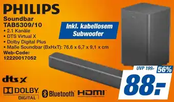 expert Techno Land PHILIPS Soundbar TAB5309/10 Angebot