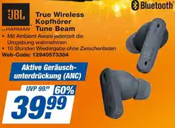expert Techno Land JBL True Wireless Kopfhörer Tune Beam Angebot