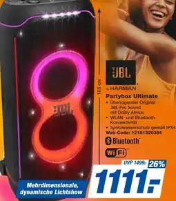 expert Techno Land JBL Partybox Ultimate Angebot