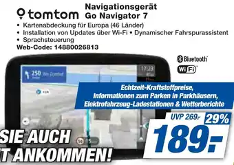 expert Techno Land tomtom Navigationsgerät Go Navigator 7 Angebot