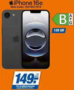 expert Techno Land Apple iPhone 16e Angebot