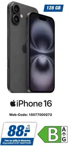 expert Techno Land Apple iPhone 16 Angebot