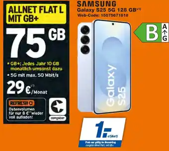 expert Techno Land SAMSUNG Galaxy S25 5G 128 GB Angebot