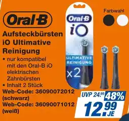 expert Techno Land Oral-B Aufsteckbürsten iO Ultimative Reinigung Angebot