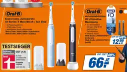 expert Techno Land Oral-B Elektrische Zahnbürste iO Series 3 Matt Black / Ice Blue Angebot