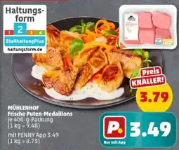 PENNY MÜHLENHOF Frische Puten-Medaillons Angebot