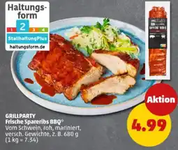 PENNY GRILLPARTY Frische Spareribs BBQ Angebot