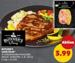 PENNY BUTCHER'S Lamb Steak Angebot