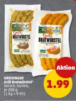 PENNY GREISINGER Grill Bratwürstel Angebot