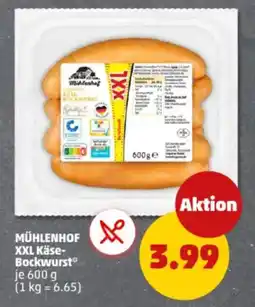 PENNY MÜHLENHOF XXL Käse- Bockwurst Angebot