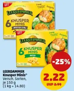 PENNY LEERDAMMER Knusper Minis Angebot