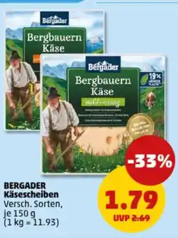 PENNY BERGADER Käsescheiben Angebot