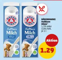 PENNY BÄRENMARKE Haltbare Milch Angebot