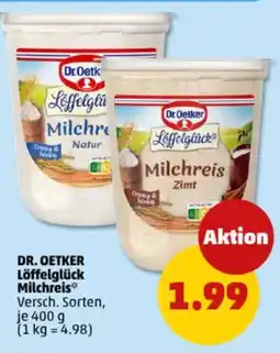 PENNY DR. OETKER Löffelglück Milchreis Angebot