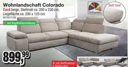 Möbelfundgrube Wohnlandschaft Colorado Angebot