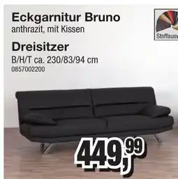 Möbelfundgrube Eckgarnitur Bruno Dreisitzer Angebot
