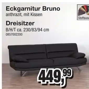 Möbelfundgrube Eckgarnitur Bruno Dreisitzer Angebot