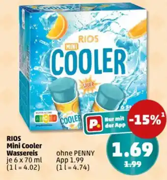 PENNY RIOS Mini Cooler Wassereis Angebot