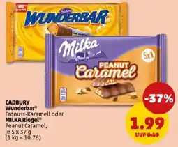 PENNY CADBURY Wunderbar oder MILKA Riegel Angebot