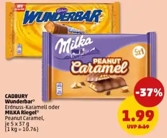 PENNY CADBURY Wunderbar oder MILKA Riegel Angebot