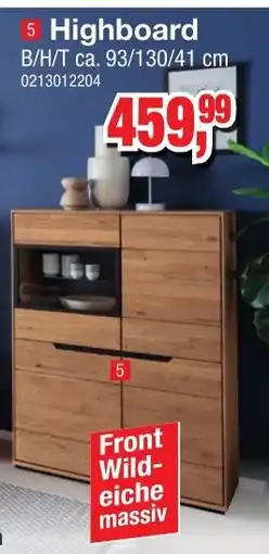 Möbelfundgrube Highboard Angebot